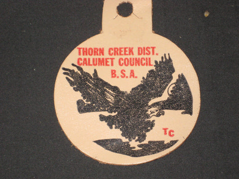 Calumet Council Thorn Creek District Leather Patch