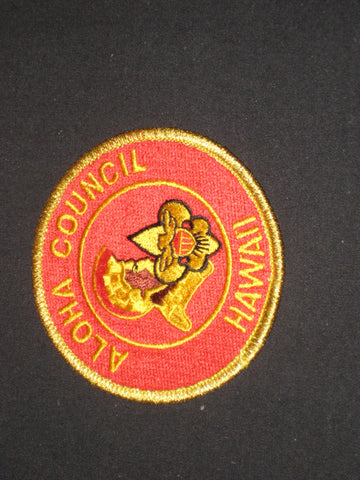 Aloha Council Hawaii Council Patch