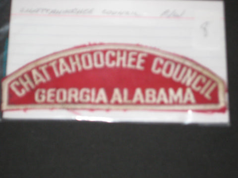 Chattahoochee Council Georgia Alabama R&W strip