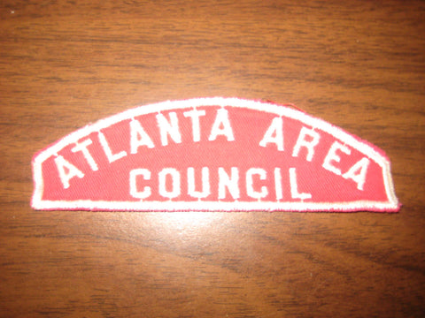 Atlanta Area Council r&w, sewn