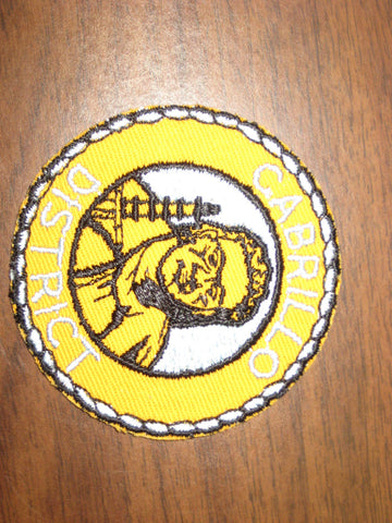 Cabrillo District patch, portrait