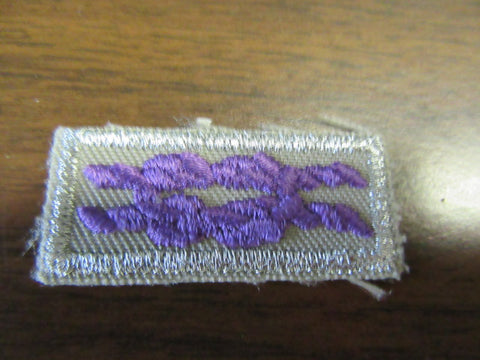 Adult Religious Award Knot, Lavender Colored Knot