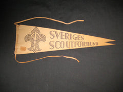 Sweden Boy Scout Pennant - the carolina trader