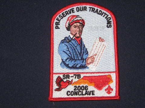 SR-7B 2006 conclave pocket patch