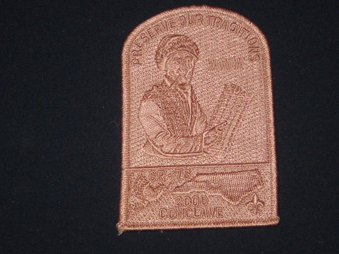 SR-7B 2006 conclave pocket patch
