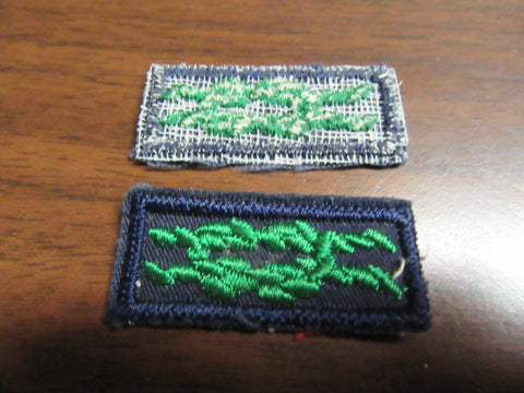 Training Award Knot on Dark Blue, Gauze Back