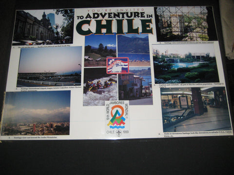 1999 World Jamboree Recruiting Posters, Set of 4