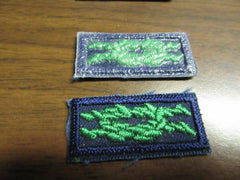Training Award Knot on Dark Blue, Plastic Back