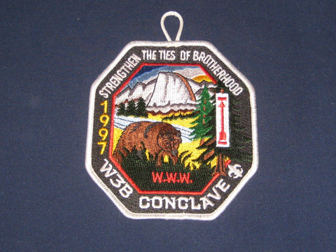 W3B 1997 Conclave Pocket Patch