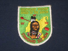 Southeast Region Standard Section green bkgd patch-the carolina trader