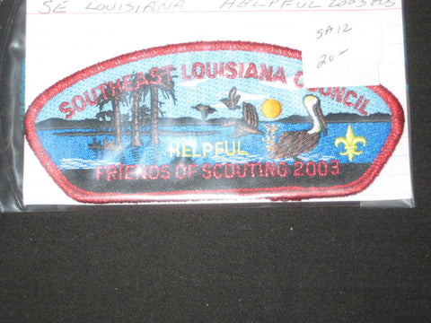 Southeast Louisiana sa12 CSP