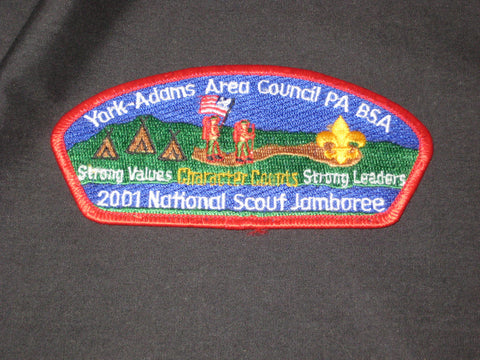 York-Adams Area Council 2001 National Jamboree JSP