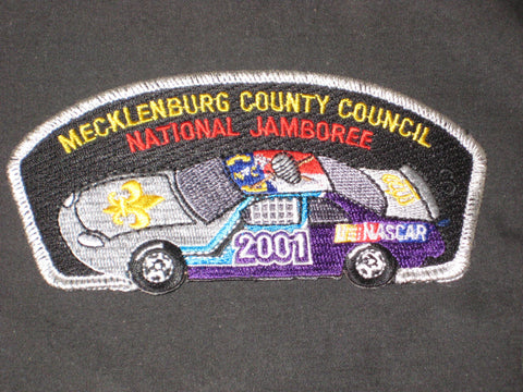 Mecklenburg County 2001 NJ silver mylar JSP