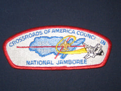 Crossroads of America Council 1989 National Jamboree JSP-the carolina trader