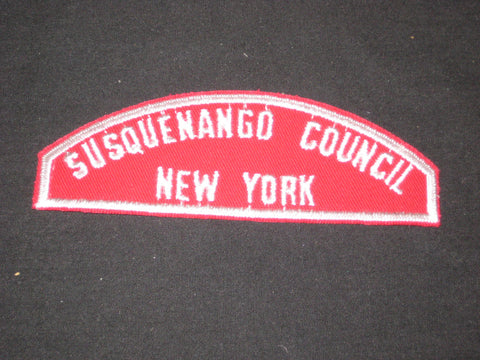 Susquenango Council New York R&Ws Strip