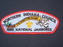 Northern Indiana Council 1989 National Jamboree JSP-the carolina trader