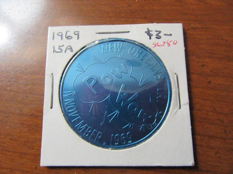 New Orleans BSA Pow Wow 1969 Blue Coin