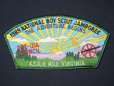 Ore-Ida Council 1989 National Jamboree JSP