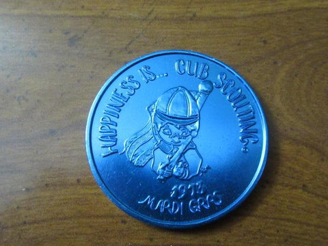 New Orleans Audubon District 1973 Mardi Gras Coin