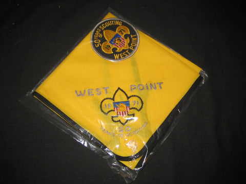West Point 1971 Camporee Neckerchief and Pocket Patch