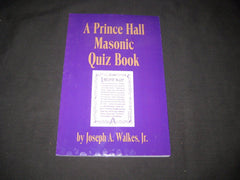 A Prince Hall Masonic Quiz Book  - the carolina trader