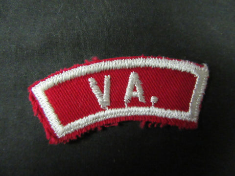 VA Virginia Red and White State Strip