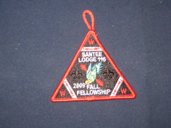 Santee 116 ex2009-5 2009 Fall Fellowship patch