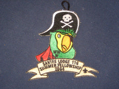 Santee 116 ex2004-3 Summer Fellowship patch-the carolina trader