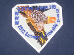 Santee 116 ex2002-2 Summer Fellowship patch-the carolina trader