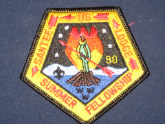 Santee 116 ex1990-2 Summer Fellowship patch-the carolina trader
