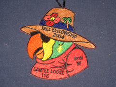 Santee 116 ex2004-5 Fall Fellowship patch-the carolina trader