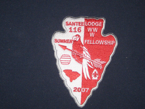 Santee 116 eA2007-3 Summer Fellowship patch