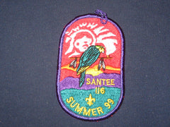 Santee 116 ex1999-2 Summer Fellowship patch