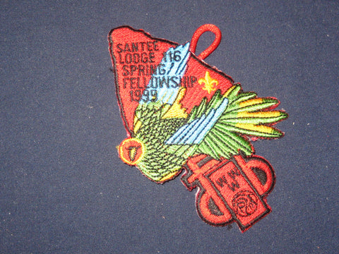 Santee 116 eA1999-1 Spring Fellowship patch