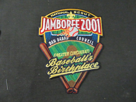 Dan Beard Council 2001 National Jamboree 2nd Base Patch