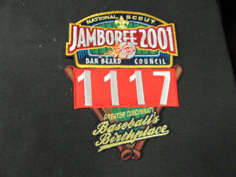 Dan Beard Council 2001 National Jamboree Troop 1117 Patch