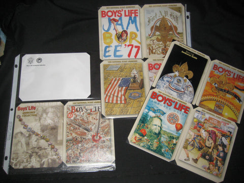 2005 National Jamboree Boys' Life Set of 18 Postcards