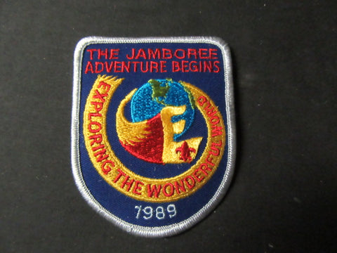 1989 National Jamboree Explorer Program Pocket Patch