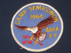 Area 3-F 1964 Section patch-the carolina trader