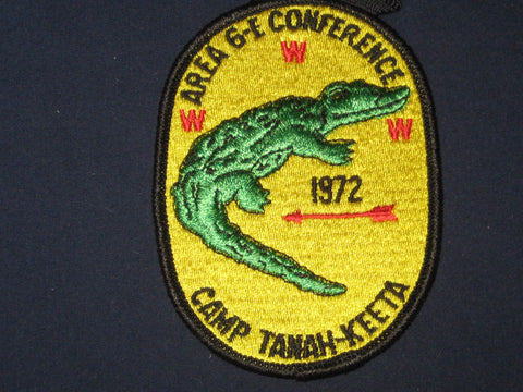 Area 6-E 1972 Conference patch
