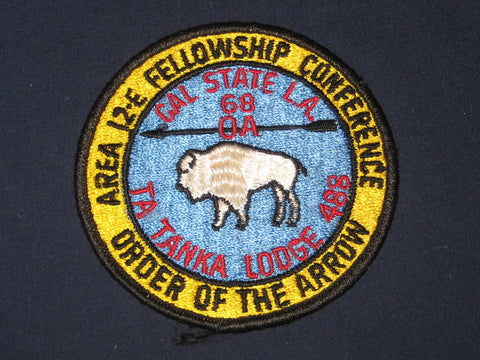 Area 12-E 1968 Section patch