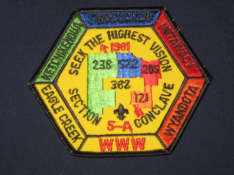 5-A 1981 Section patch