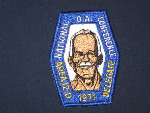Area 12-D 1971 Section patch