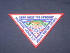 SE-3B Muscogee 1990 Dixie Fellowship patch-the carolina trader