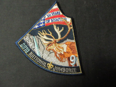 2010 National Jamboree Subcamp 9 Pocket Patch