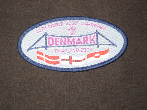 2003 World Jamboree Denmark Contingent Patch