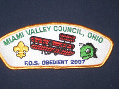 Miami Valley Council SA36 2007 F.O.S. CSP-the carolina trader
