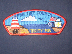 Pine Tree Council SA15 2005 "Thrifty" FOS CSP-the carolina trader