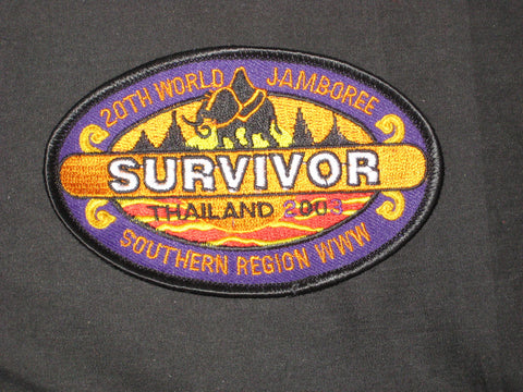 2003 World Jamboree Southern Region Survivor Patch