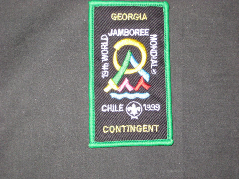 1999 World Jamboree Georgia Contingent Patch